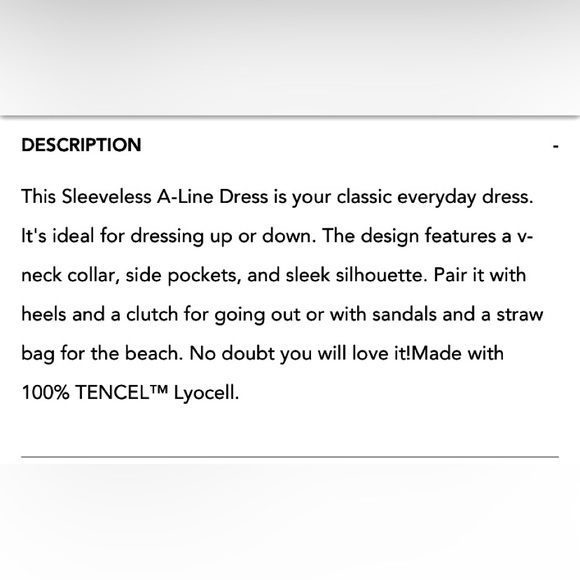 ✨Bella Dahl Sleeveless A-Line Mini Dress✨ - Picture 7 of 14